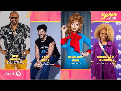 🔴 SEM CENSURA RECEBE PENELOPY JEAN, CONCEIÇÃO QUEIROZ, JOSÉ JUNIOR E CAIO BRAZ