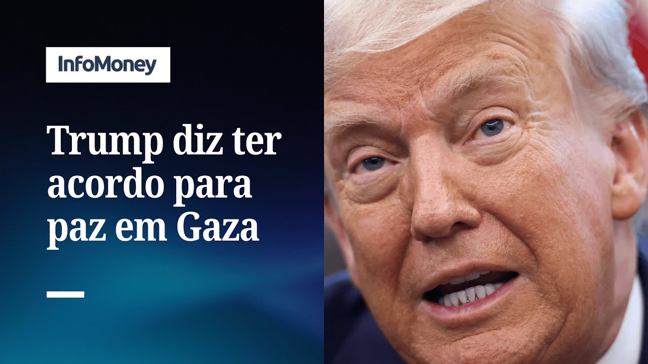 Trump diz que um acordo sobre Gaza parece ter sido alcançado | InfoMoney News