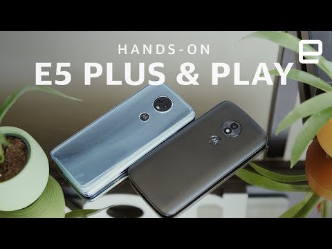 Moto E5 Plus and E5 Play Hands-on - UC-6OW5aJYBFM33zXQlBKPNA