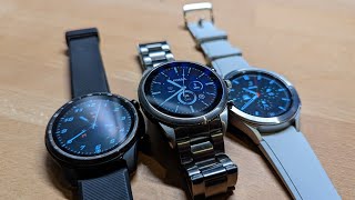 Vido-Test : Samsung Galaxy Watch4 Classic: Testbericht und Vergleich mit TicWatch Pro3 und Fossil Gen6