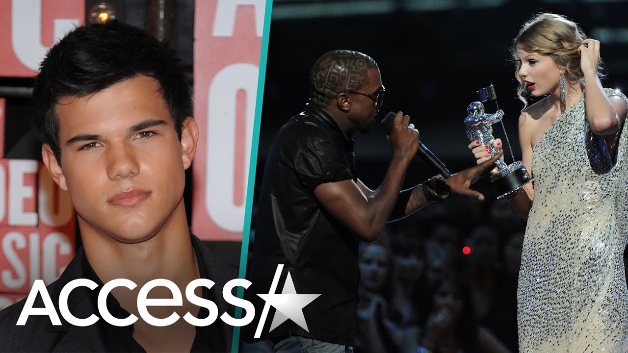 Taylor Lautner Thought Ex Taylor Swift & Kanye West’s VMAs Moment Was A ‘Skit’