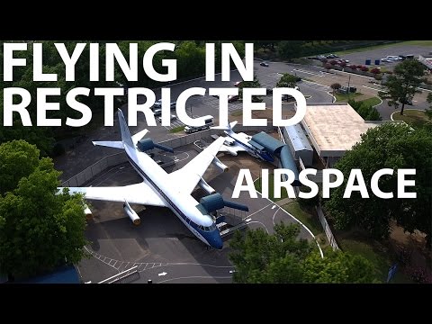 DJI Phantom 4 - Flying in RESTRICTED Airspace (Graceland) - UCCN3j77kPMeQu41gfMNd13A