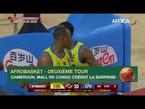 Afrique - Afrobasket Masculin 2025 : le Cameroun, le Mali et la RD Congo créent la surprise