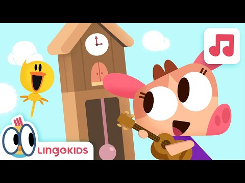 HICKORY DICKORY DOCK 🎵🕰️🐟  Best Nursery Rhymes for Kids | Lingokids