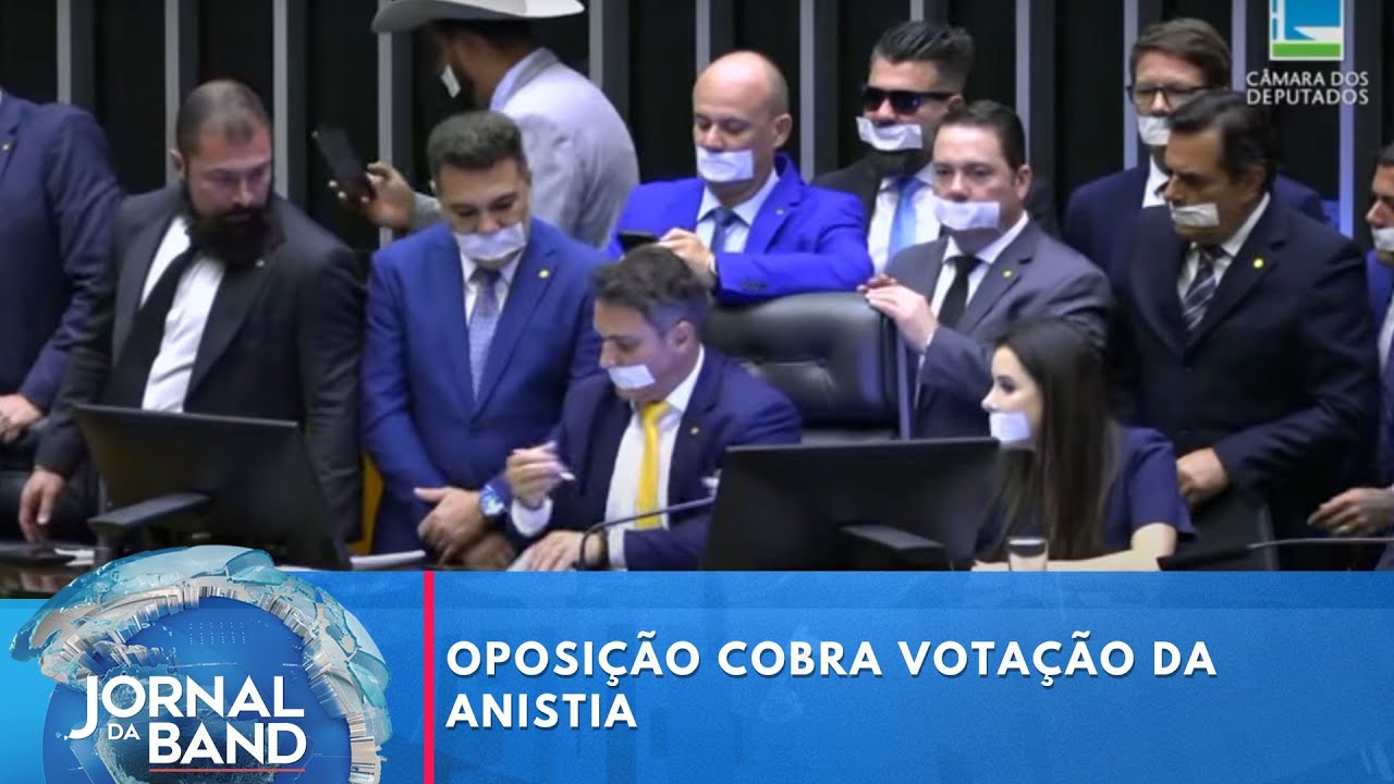 Oposição cobra votação da anistia e quer fim do foro privilegiado