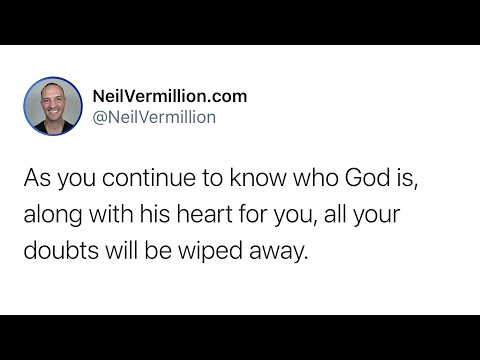 Your Doubt Will Be Wiped Away - Daily Prophetic Word