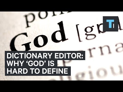 A dictionary writer explains why 'god' is the most difficult word to define - UCVLZmDKeT-mV4H3ToYXIFYg