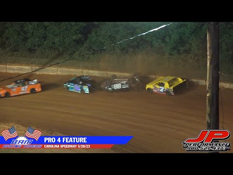Pro 4 Feature - Carolina Speedway 5/26/23 - dirt track racing video image