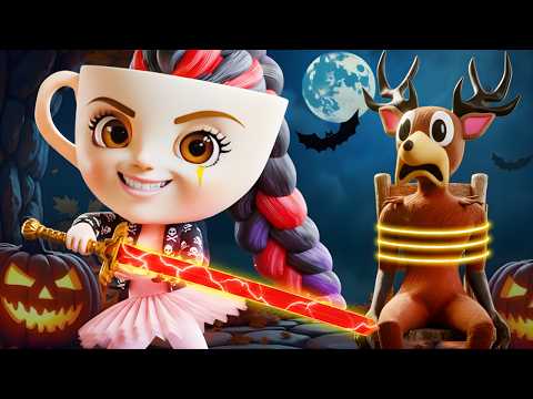 THE DEER IS MISSING AT HALLOWEEN?! WHAT HAPPENED TO BALLERINA?? Italian Brainrot Animation