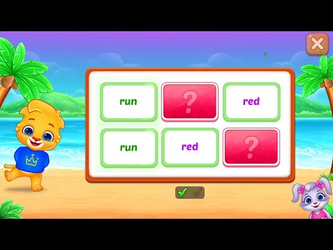 LEARN TO READ: KIDS GAMES, LEARN TO SPELL, MEMORY MATCH FOR INTERMEDIATE № 02