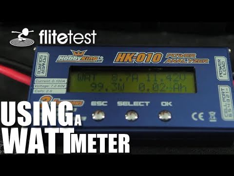 Flite Test - Using a Watt Meter - FLITE TIP - UC9zTuyWffK9ckEz1216noAw