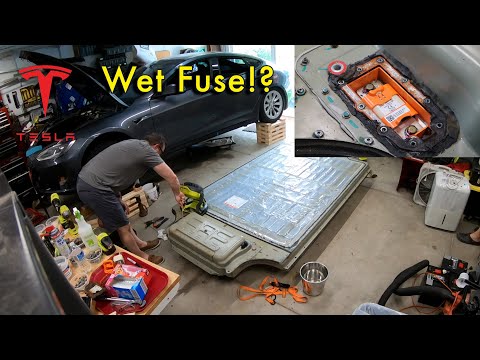 WET FUSE!?! | 2013 Tesla Model S Repair