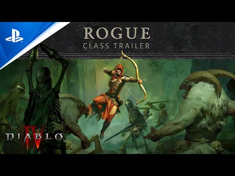 Diablo IV - Rogue Trailer | PS5 & PS4 Games