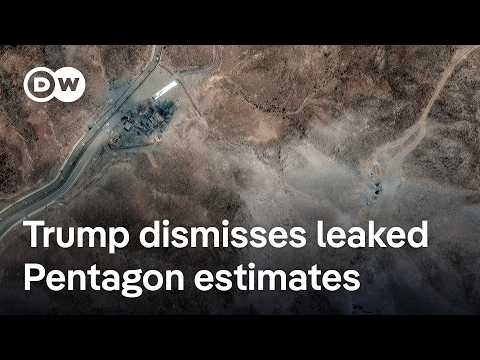 Donald Trump insists Iran nuclear sites were "completely destroyed" by US military strikes | DW News