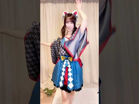 極楽浄土 久しぶりに踊ってみた🪭👘 #愛川こずえ