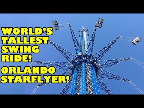 World's Tallest Swing Ride! Orlando StarFlyer! Onride POV! 4K 60FPS - UCT-LpxQVr4JlrC_mYwJGJ3Q