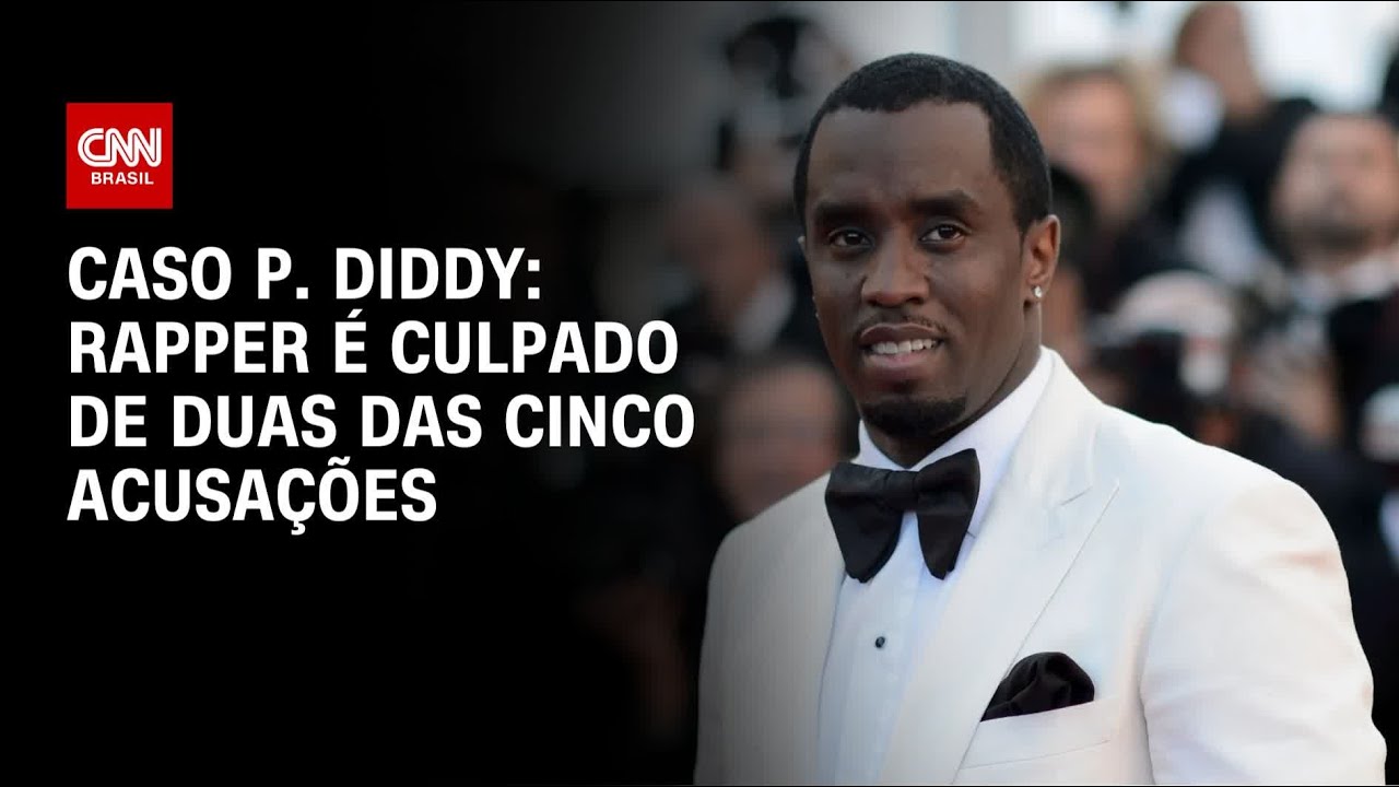 P Diddy é considerado culpado de duas das cinco acusações | LIVE CNN