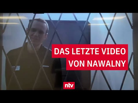 Das letzte Video von Nawalny zeigt ihn scherzend in seiner Zelle | ntv