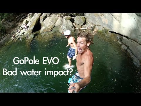 GoPole Evo - Impact On Water - GoPro Tip #261 - UCTs-d2DgyuJVRICivxe2Ktg