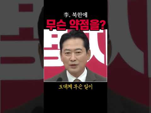 李, 북한에 무슨 약점이라도#이재명#시사브리핑