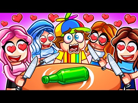 I Played Spin The Bottle with ONLY GIRLS in Roblox Snapchat...