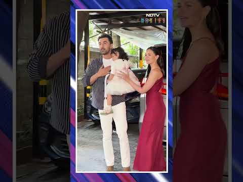 Christmas 2024: Ranbir And Alia's Daughter Raha Blew Kisses For Paps
