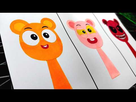 Dibujo all Phases in New Incredibox Sprunki OC of SQUEAK (from TALKING TOM): From Phase 1 to 3