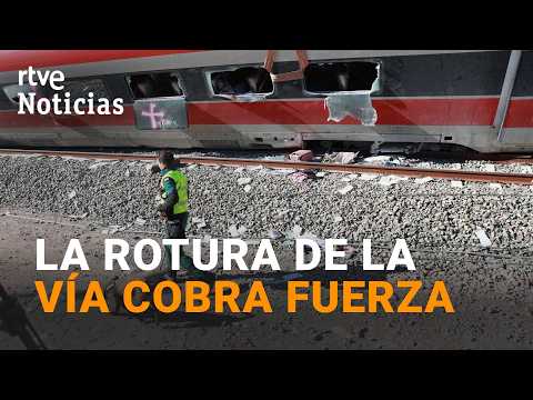 La GUARDIA CIVIL apunta a UNA ROTURA DE LA VÍA en el ACCIDENTE DE ADAMUZ | RTVE Noticias