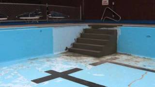 Rug Bi udgifterne How to build concrete steps in a swimming pool - YouTube