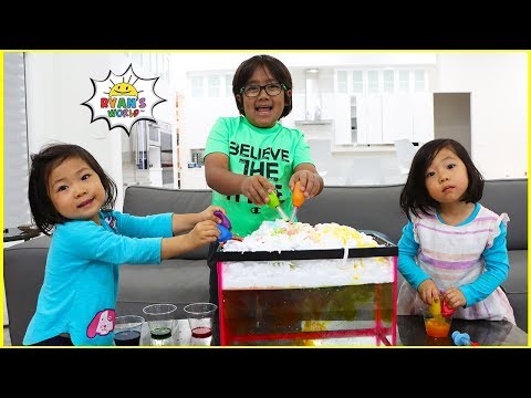 DIY Science Experiment For Kids Rainstorm and Baking Soda and Vinegar!!!