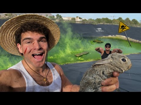 ¡Caer Aquí es MUERTE SEGURA! Y Celebramos el CUMPLEAÑOS de IZAN Rescatando Animales…