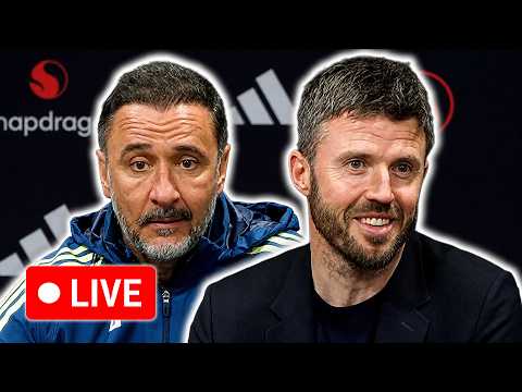 🔴 LIVE | Michael Carrick and Vitor Pereira post-match press conference | Man Utd 3-2 Nottm Forest