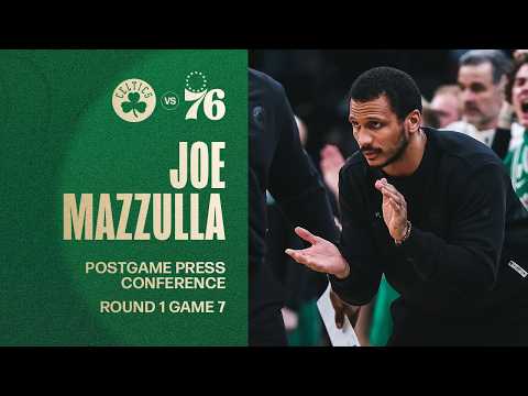 Joe Mazzulla Postgame Press Conference: Round 1 Game 7 vs. Philadelphia 76ers
