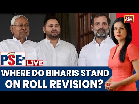 Political Stock Exchange LIVE | What Does Bihar Think? | Bihar Polls 2025 | Bihar Voter List Row