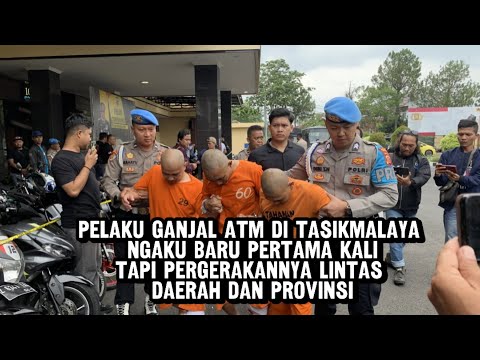 Pelaku Ganjal ATM di Tasik Ngaku Baru Pertama Kali, Tapi Pergerakannya Lintas Daerah dan Provinsi