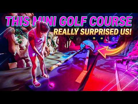 We've Never Seen an Indoor Mini Golf Course Have This!