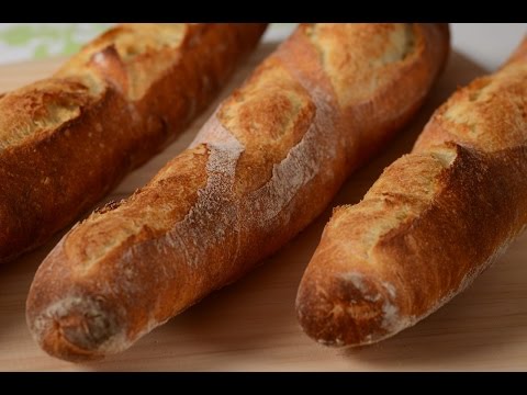 French Baguettes Recipe Demonstration - Joyofbaking.com - UCFjd060Z3nTHv0UyO8M43mQ