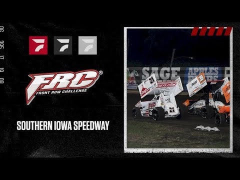 LIVE: Front Row Challenge at Southern Iowa Speedway - dirt track racing video image