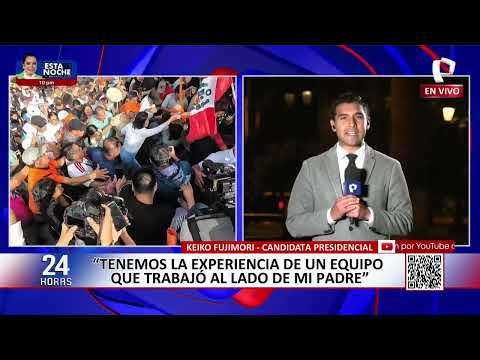 Keiko Fujimori adelantó detalles de su equipo técnico para debate electoral