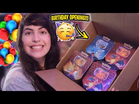 ULTIMATE HIDDEN FATES BIRTHDAY OPENING!! (POKEMON CARDS)