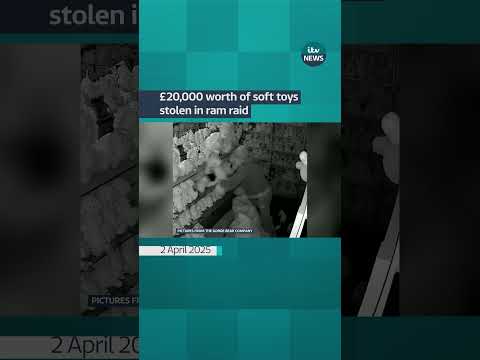 £20,000 worth of soft toys stolen in ram raid | ITV News