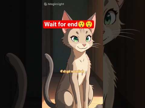 एक बार एक बिल्ली रोज़ चूहे को पकड़ने की कोशिश करती, पर चूहा हर बार #shortsvideo #youtubeshorts #cat