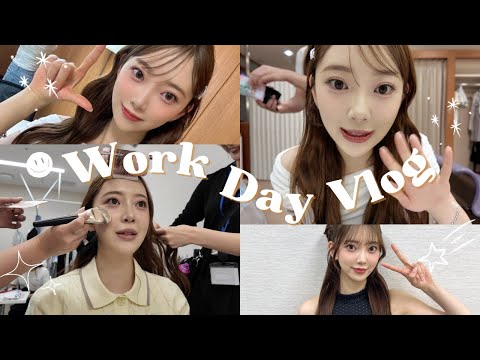 お仕事Vlog🤍スケジュール盛りだくさんの1日💭🪞生放送.収録.ロケ.ヘルシーお家ご飯🍃