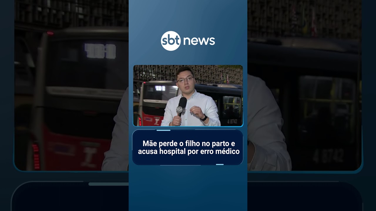 Mãe perde o filho no parto e acusa hospital por erro médico em SP | #SBTManhã