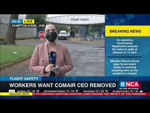 Comair workers ground themselves