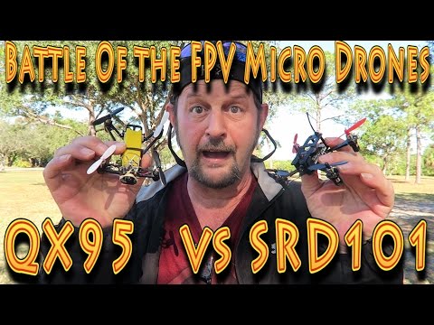 Battle of the FPV Micro Racing Drones Eachine QX95 vs SRD101 !!! (12.10.2016) - UC18kdQSMwpr81ZYR-QRNiDg