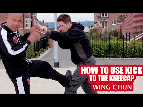 How to use the chop kick | Wing Chun