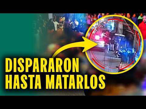 ¿Sicarios los estaban vigilando?: Triple asesinato a quemarropa deja a familias en luto