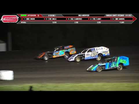 Night of 1,000 Stars | Modified Feature | Hancock County Speedway | 8-5-2022 - dirt track racing video image