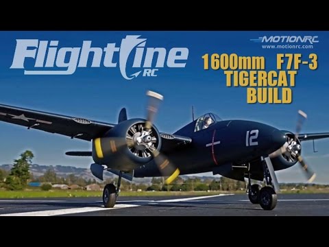 FlightLineRC F7F-3 Tigercat 1600mm (63") Build - UCubk5oFcnH0G47QJsj22fKw